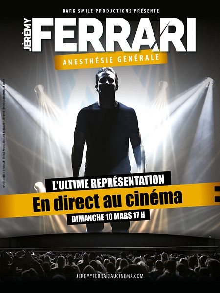 Affiche du film Jérémy Ferrari - Anesthésie générale - En direct au cinéma