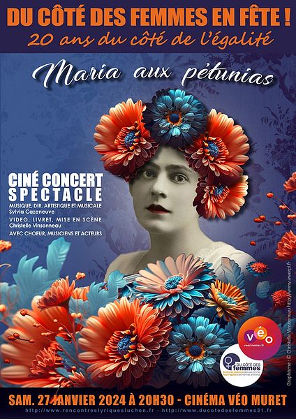 Affiche du film Maria aux pétunias