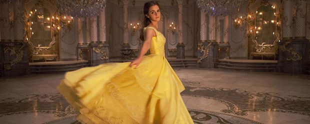 Robe jaune la belle et la bete hot sale