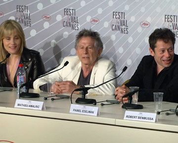 De retour en compétition officielle 37 ans après l'accueil mitigé du "Locataire" et 11 ans après le triomphe unanime du "Pianiste" (lauréat de la Palme d'Or), Roman Polanski évoque son rapport au Festival de Cannes et à la Palme d'Or.