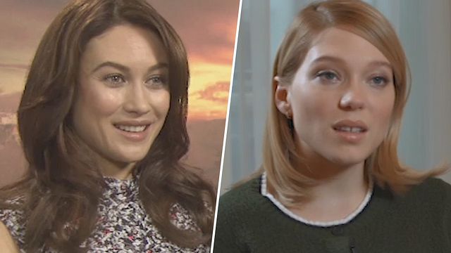 Interview croisée de deux James Bond Girls, Olga Kurylenko et Léa Seydoux... L'expérience 007 des actrices fut d'une égale douceur.