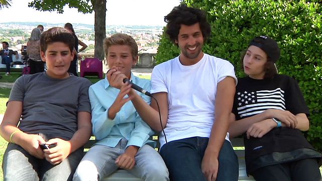 Rencontre avec l'équipe de la comédie Le Nouveau, premier long métrage de Rudi Rosenberg.