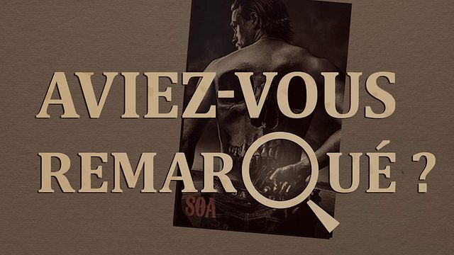 Les petits détails des plus grandes séries : "Aviez-vous remarqué ?" enfourche une grosse cylindrée et fait régner sa loi sur les routes...