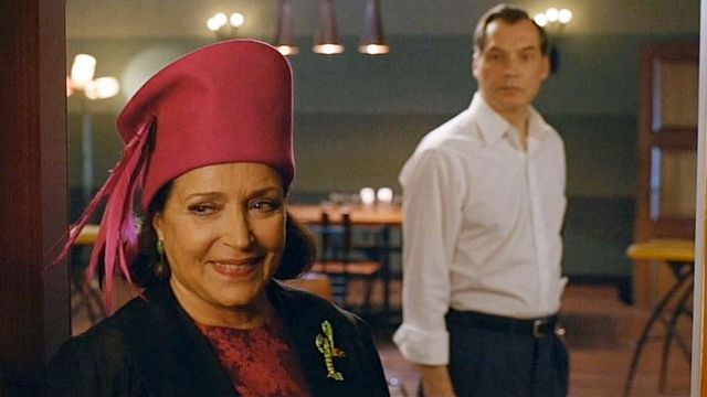 Séquence des deux protagonistes, Samuel Labarthe et Blandine Bellavoir, avec Françoise Fabian en guest-star.