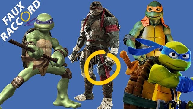 Michel &amp; Michel descendent dans les égouts à la recherche des faux raccords de Leonardo, Michelangelo, Raphaël et Donatello !