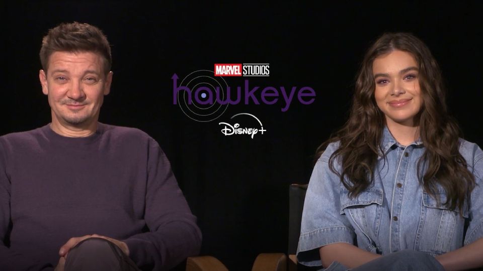 Interview Hawkeye S01 : Hawkeye : Jeremy Renner et Hailee Steinfeld ...